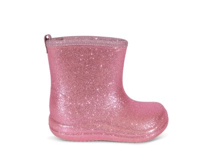 KS100358 LUC LIGHTWEIGHT GLITTER RAIN BOOT GLITTER ROSE Extra 1