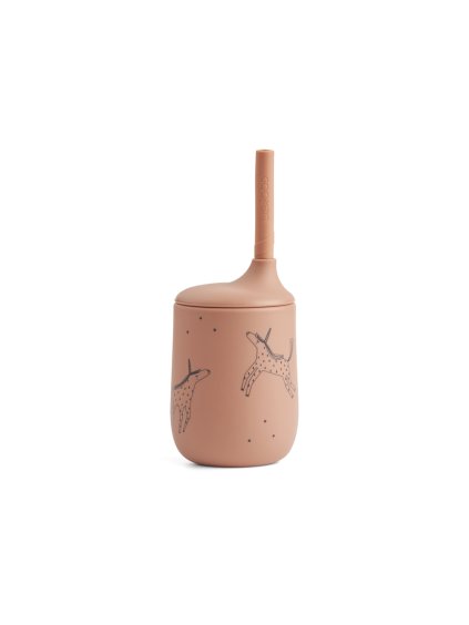 Ellis printed sippy cup LW15019 2190 Unicorn Pale tuscany 1