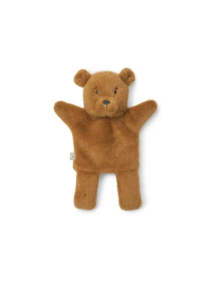 Honor Bear Hand Puppet LW19426 3050 Golden caramel 1