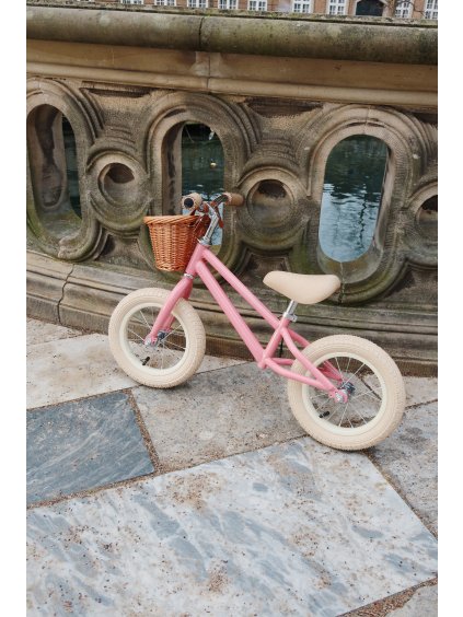 Balanční kolo s košíčkem Sparkling Pink Konges Slojd