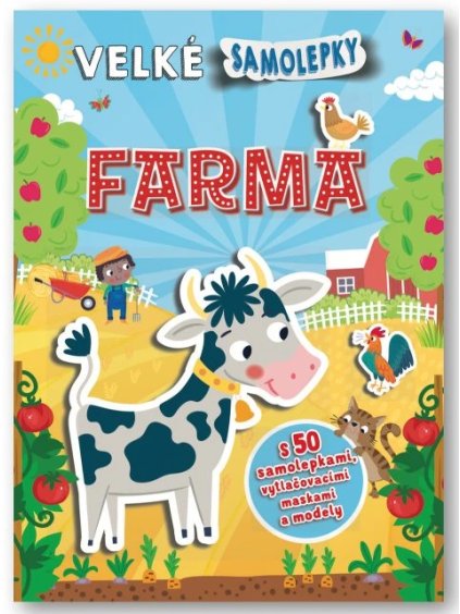 Velké samolepky Farma
