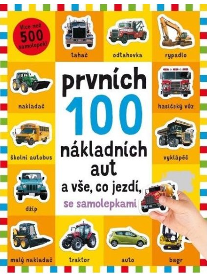 Prvních 100 nákladních aut a vše, co jezdí - se samolepkami
