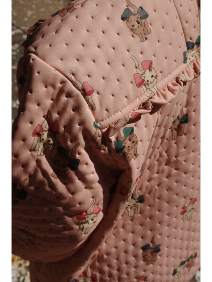 Bunda TERMO Bow Kitty Pink Konges Slojd