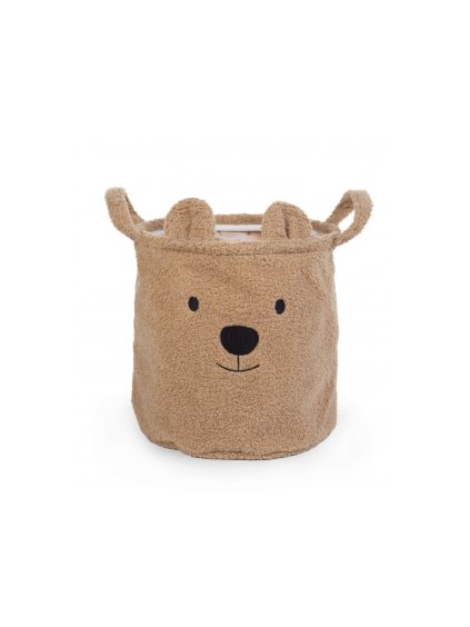 Koš na hračky Teddy Beige 30x30x30 cm Childhome