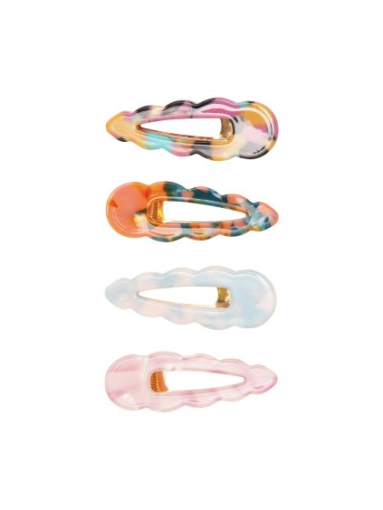 162059 38 SCALLOPED ACETATE CLIPS