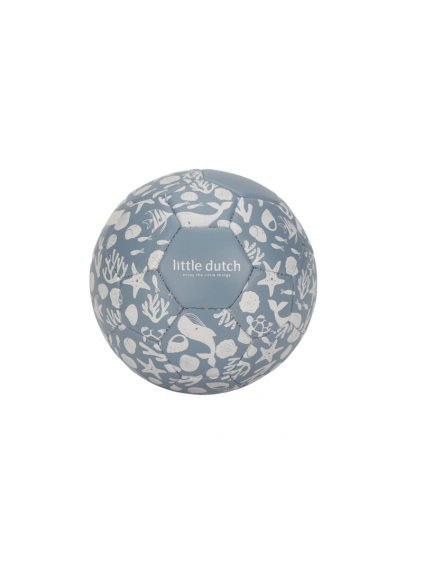 Míček koženkový Blue Little Dutch