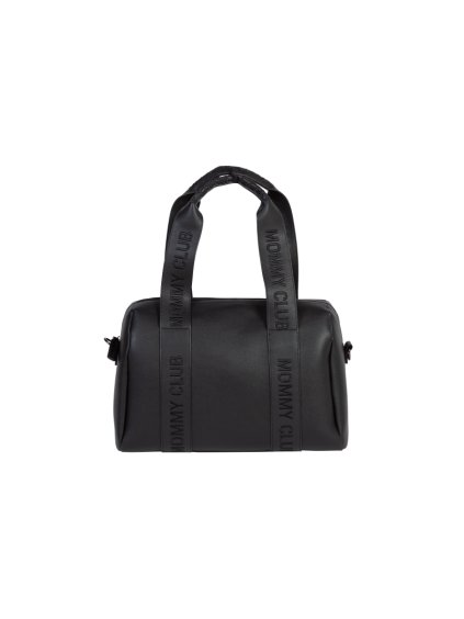 Taška přebalovací Mommy Club Signature Vegan Leather Black Childhome