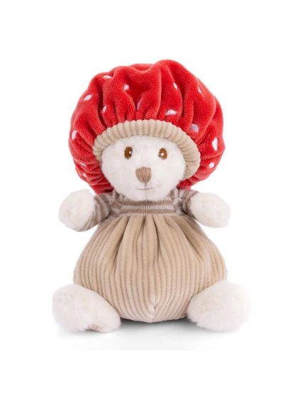 Plyšový medvídek ZIGGY muchomůrka 15 cm Bukowski