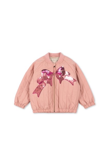 Bomber prošívaný s flitry JUNO Rosette Konges Slojd