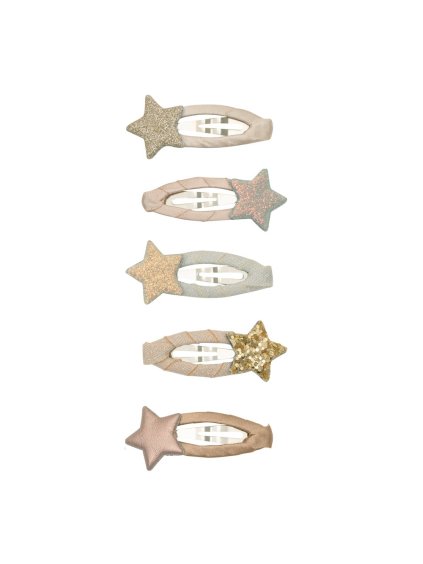 Sponky s hvězdičkami růžové Mimi and Lula
