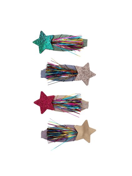Sponky s hvězdičkami a třásničkami barevné Mimi and Lula