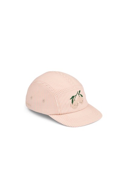 Rory Seersucker Cap LW20733 2375 Y D stripe Pale tuscany Creme de la creme 1