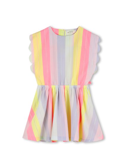 Šaty barvené Pruhy žluté Billieblush