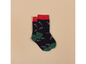 Ponožky Vánoční Lízátka BABY tmavě modré Extreme Intimo