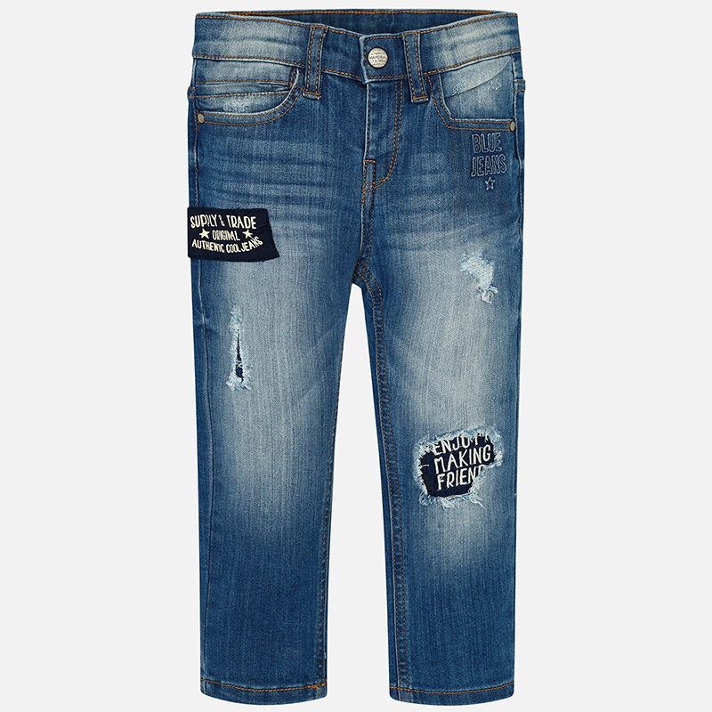 Rifle s aplikacemi BLUE JEANS MINI Mayoral velikost: 116