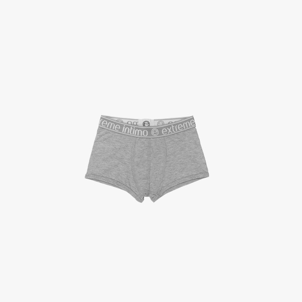 Boxerky jednobarevné basic světle šedé EXTREME INTIMO velikost: 4