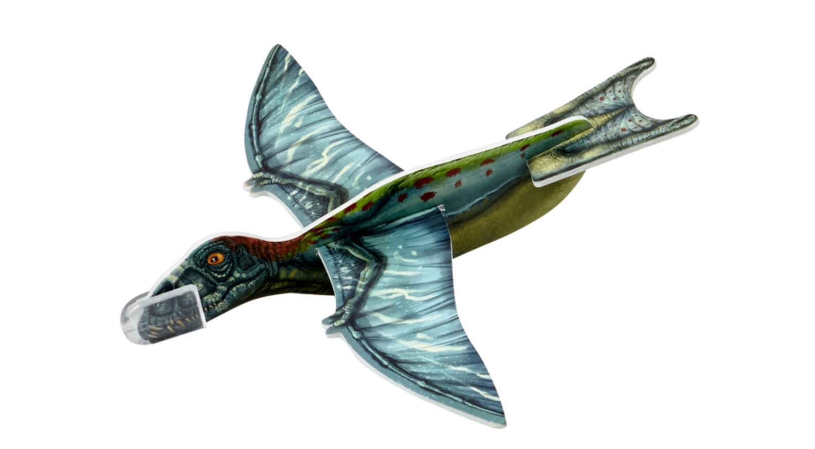 Papírové letadýlko s motivem dinosaura DIE SPIEGELBURG druh: Dimorphodon
