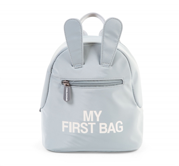 Levně Dětský batoh My first bag šedý CHILDHOME