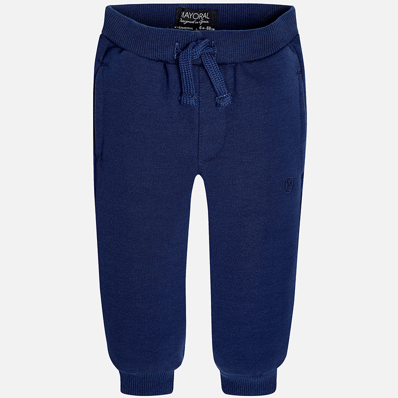 Tepláky basic tmavě modré BABY Mayoral