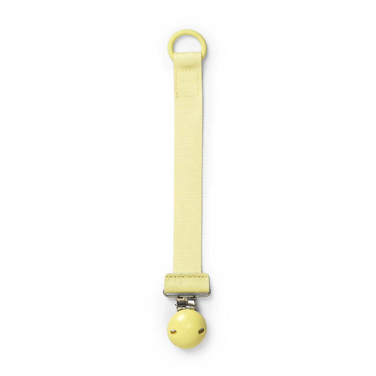 Pacifier Clip Wood Sunny Day Yellow elodie details 30155111168NA