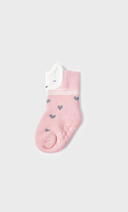 Ponožky froté s protiskluzem srdíčka Newborn Mayoral velikost: 12 měsíců (EU 19)