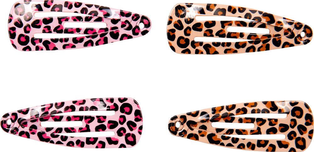 Set 4 mini sponek LEOPARD růžové DIE SPIEGELBURG