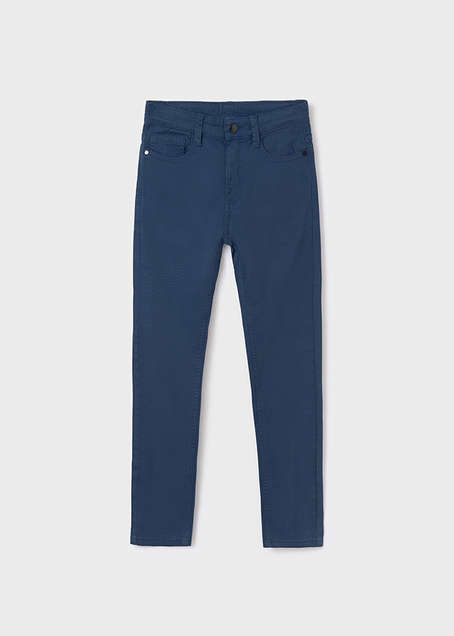 Kalhoty basic středně modré JUNIOR Mayoral velikost: 160 (14 let)