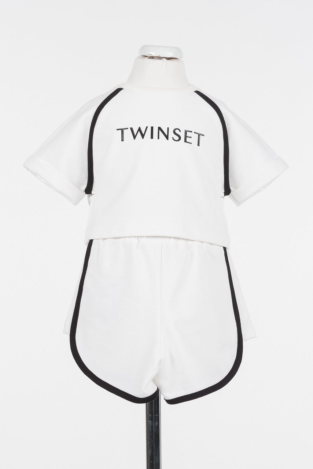 Twinset Girl Set trička s krátkým rukávem a šortek bílý TWINSET velikost: 14