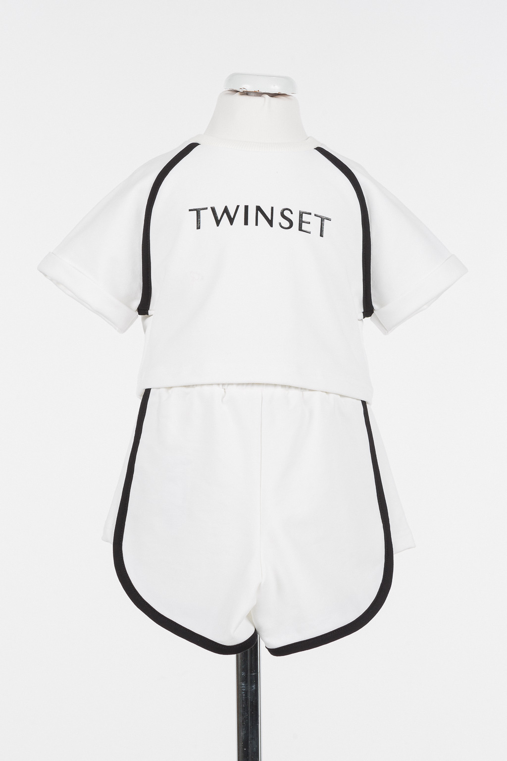 Twinset Girl Set trička s krátkým rukávem a šortek bílý TWINSET velikost: 8