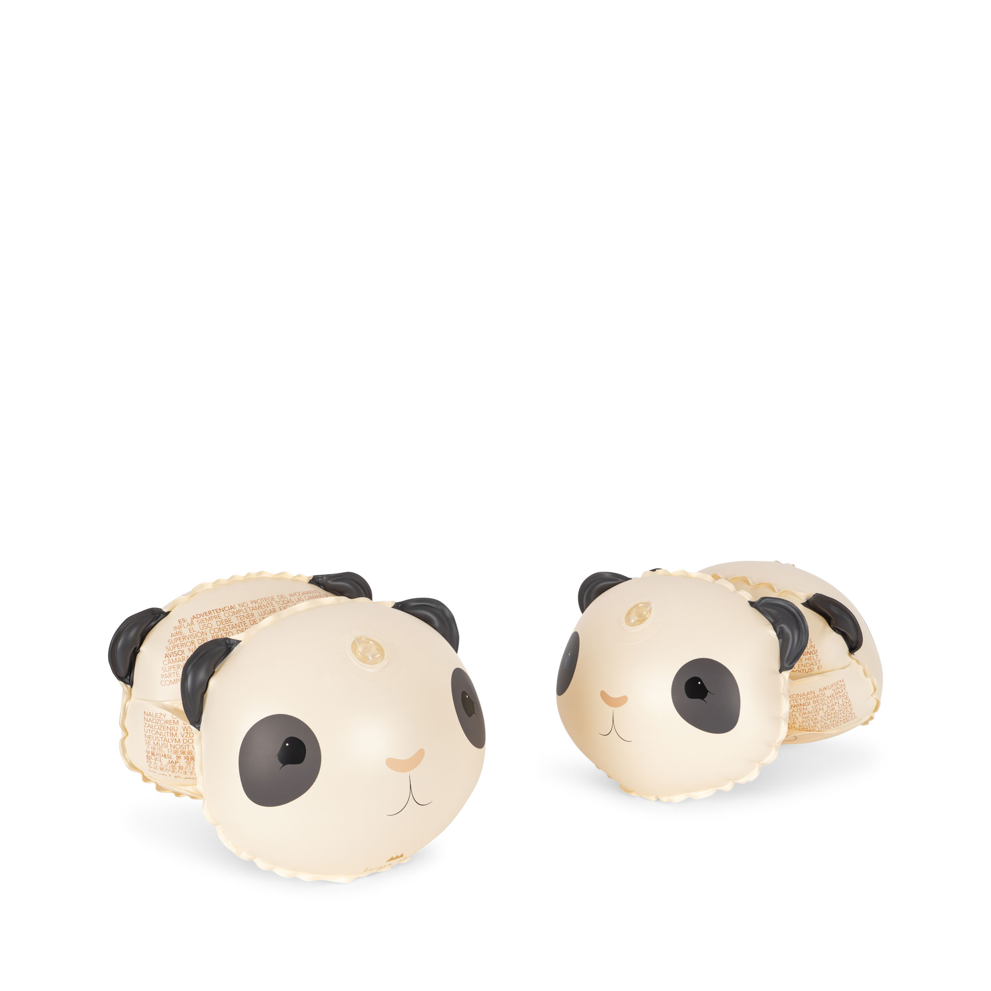 Levně Rukávky nafukovací Panda Cream off White Konges Slojd