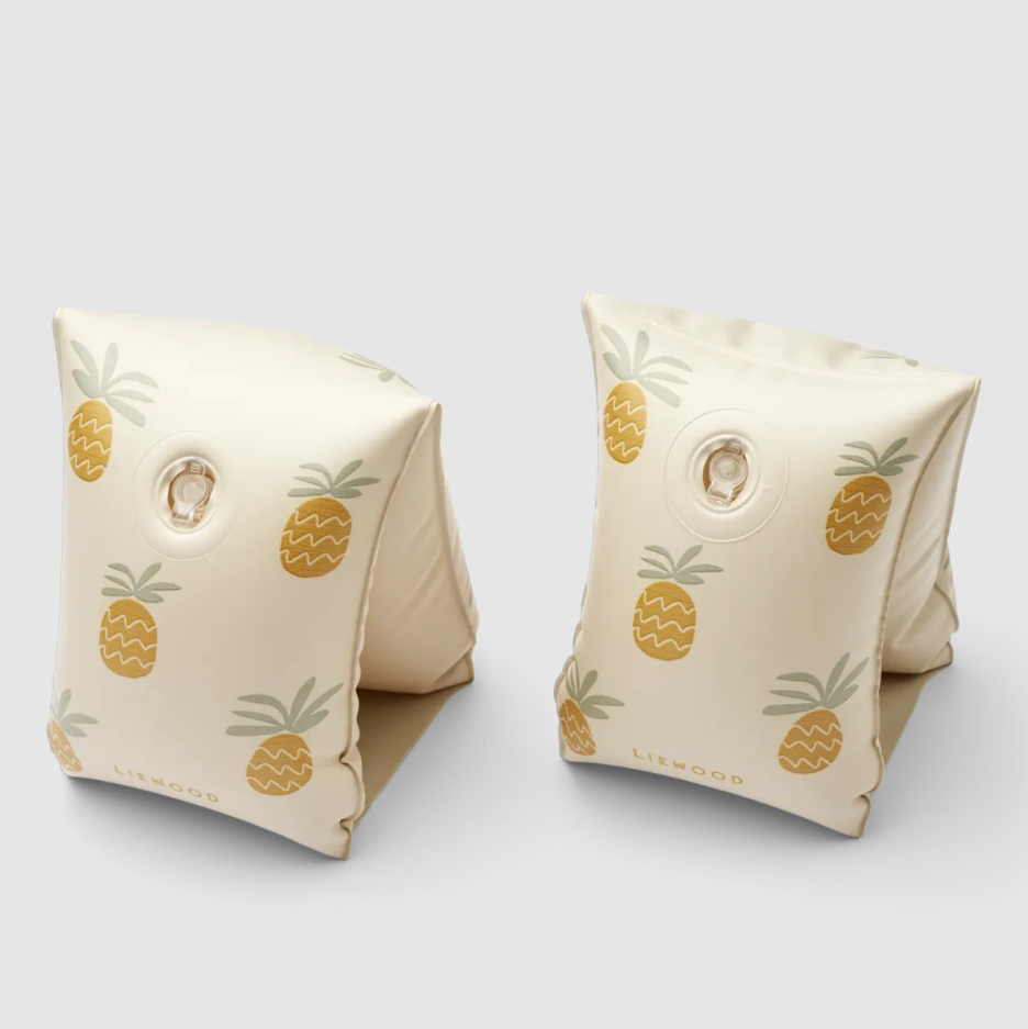 Levně Rukávky nafukovací Pineapples/Cloud cream Liewood