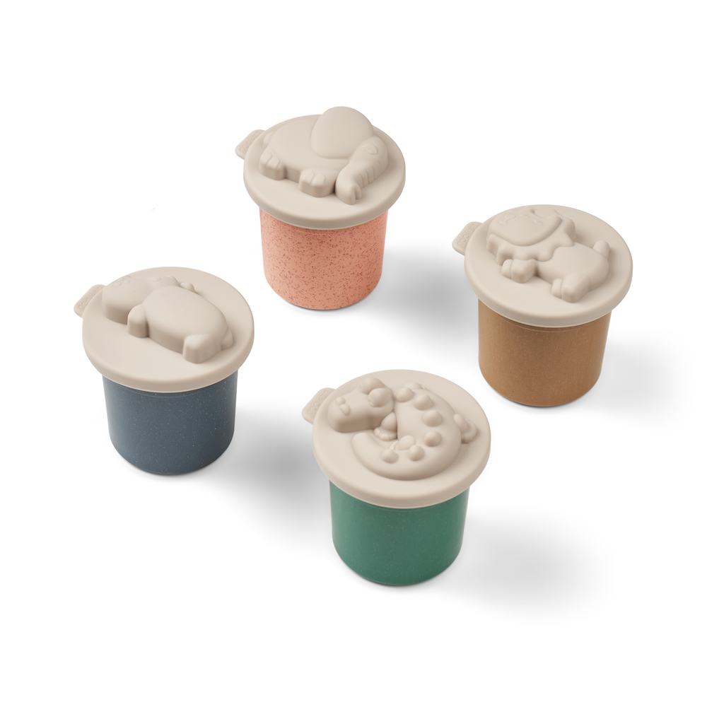Rollie Modeling Dough 4 Pack LW19860 2294 Golden caramel multi mix 1 (2)