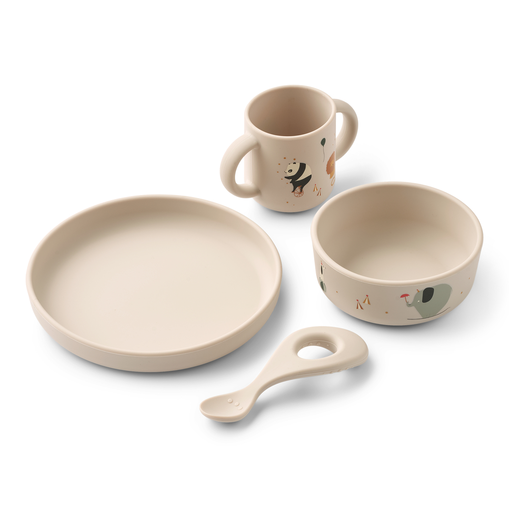 Vivi Printed Tableware Set LW15135 2334 Circus Sandy 1