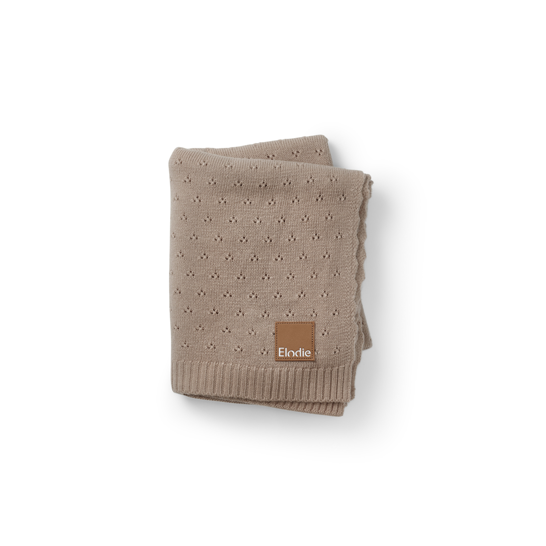 7333222022844 30326206210NA Pointelle Blanket Tender Taupe PP (2)