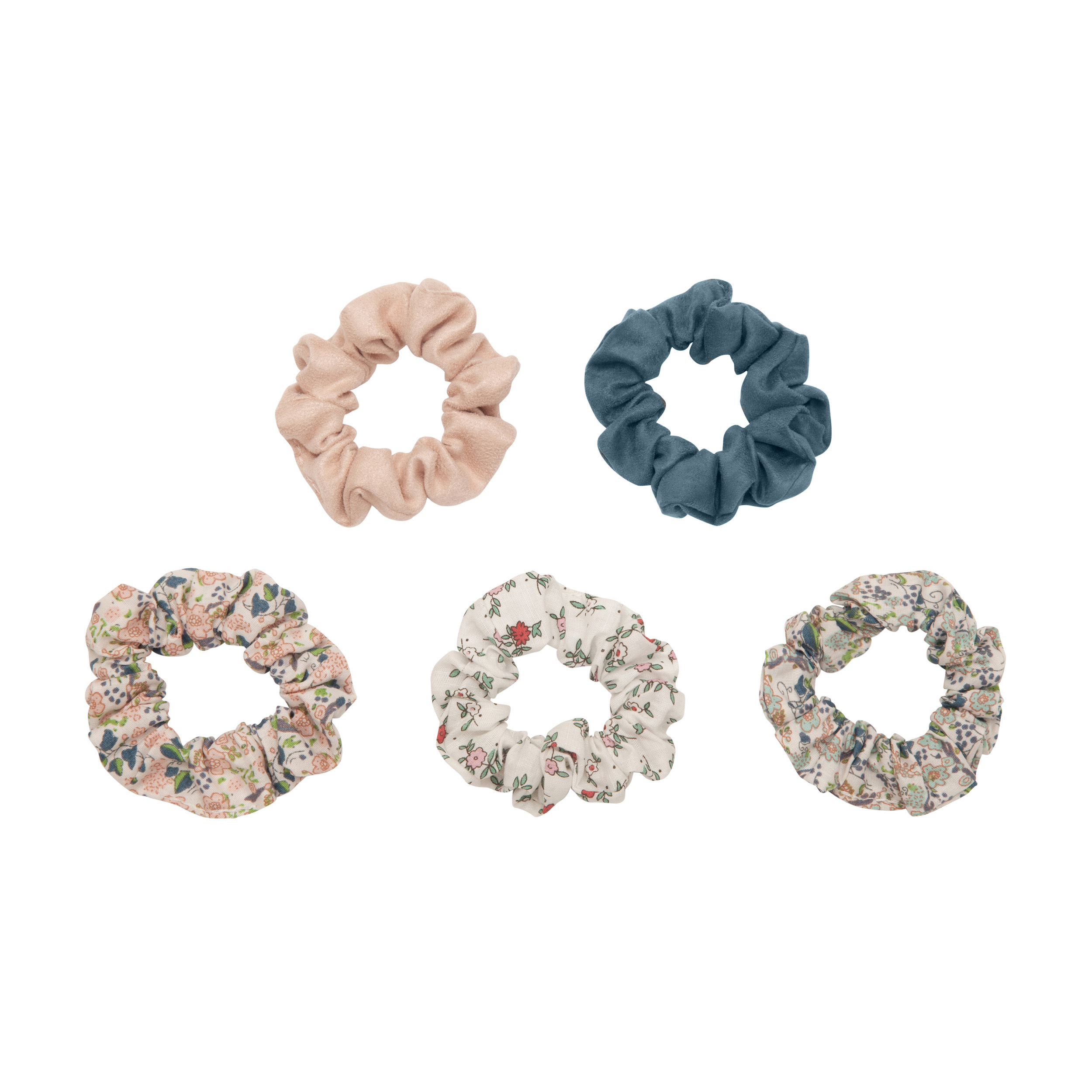 162028 23 FLORAL SCRUNCHIES