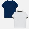 2pack triček s krátkým rukávem SKATE bílo-modré BABY Mayoral