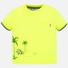 Tričko s krátkým rukávem SAFARI neon žluté  BABY Mayoral