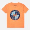 Tričko s krátkým rukávem oranžové BABY Mayoral