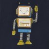 Triko s dlouhým rukávem robot tmavě modré BABY Mayoral