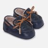 Zateplené mokasínky tmavě modrá NEWBORN Mayoral