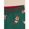 Boxerky vánoční zelené sobíci Extreme intimo