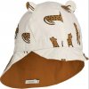 Čepice s kšiltem oboustranná Gorm Leopard/Sandy Liewood