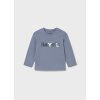 Triko s dlouhým rukávem basic MYRL modré BABY Mayoral