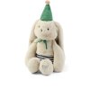 Bertrand Rabbit Celebration Teddy LW20789 2735 Mist Blue stripe mix 1
