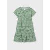 Šaty s krátkým rukávem mintové JUNIOR Mayoral