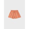 Kraťasy s vyšším pasem bavlněné oranžové MINI Mayoral