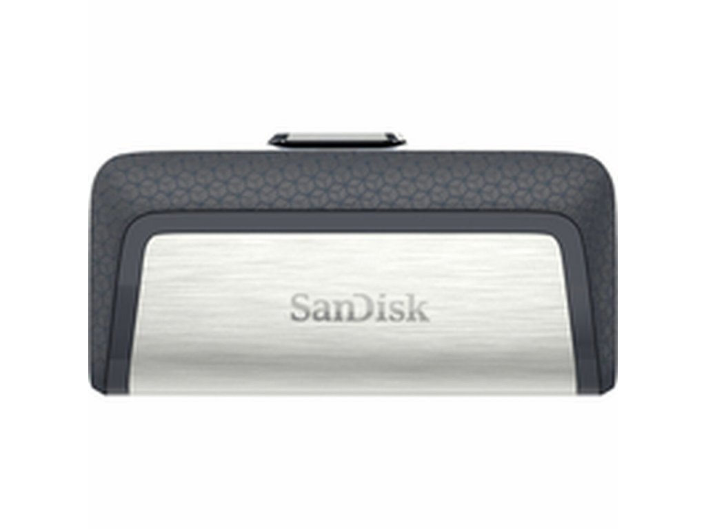 Pendrive SanDisk Ultra Dual Drive USB Type-C Fekete Fekete/Ezüst színű 32 GB