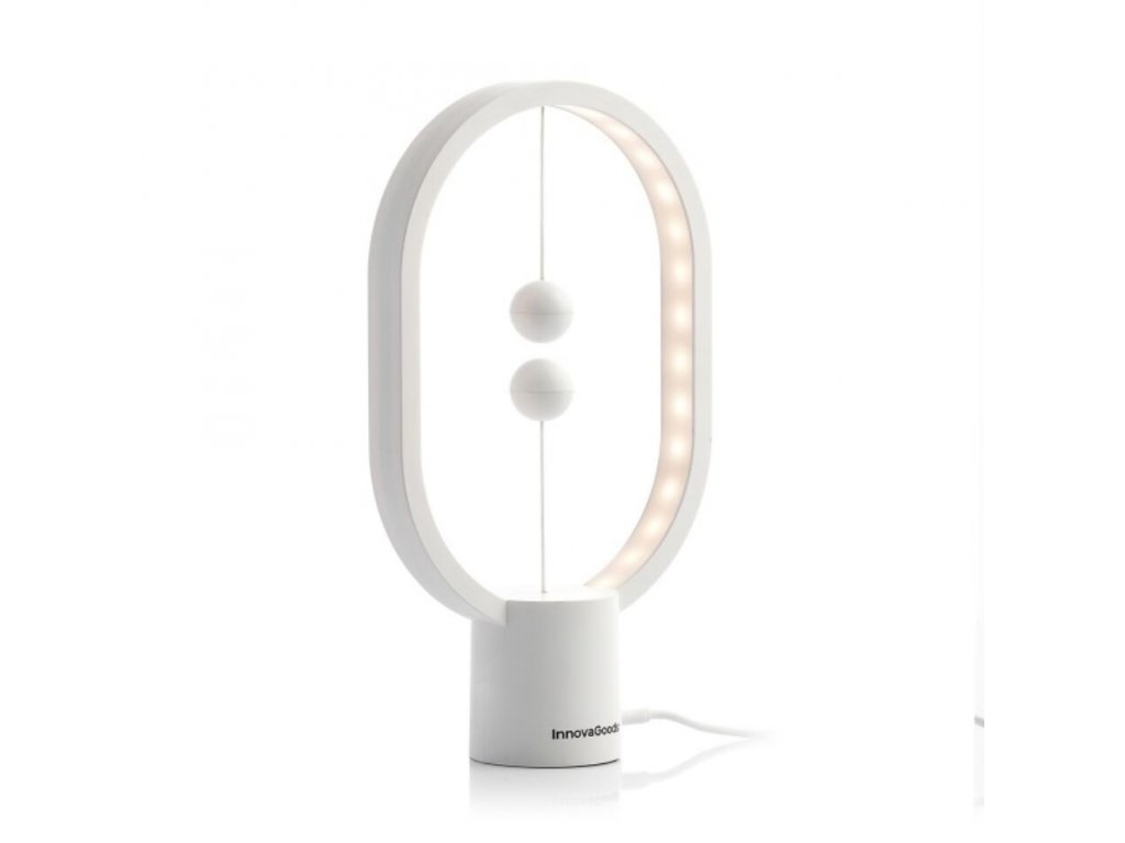 Egyensúly lámpa mágneses kapcsolóval InnovaGoods, fehér, 30 LED