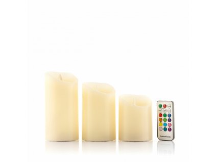 InnovaGoods lánghatású LED-es gyertyák távirányítóval