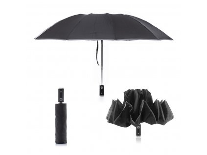 Fordított záródású összecsukható esernyő LED-del Folbrella InnovaGoods